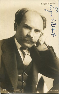 Lot 771 - D´ALBERT EUGENE: (1864-1932)