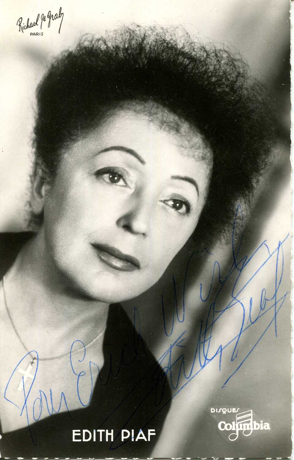 Lot 763 - PIAF EDITH: (1915-1963)