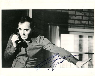 Lot 458 - AZNAVOUR CHARLES: (1924-2018)