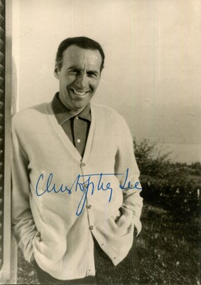 Lot 740 - LEE CHRISTOPHER: (1922-2015)