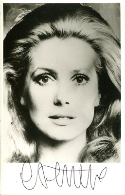 Lot 714 - DENEUVE CATHERINE: (1943- )