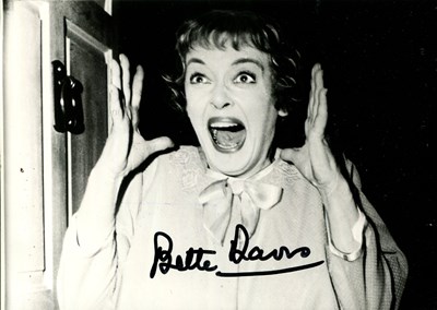 Lot 677 - DAVIS BETTE: (1908-1989)