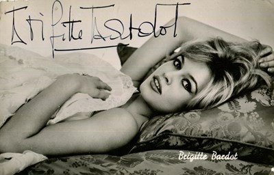 Lot 713 - BARDOT BRIGITTE: (1934- )
