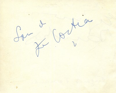 Lot 648 - COCTEAU JEAN: (1889-1963)