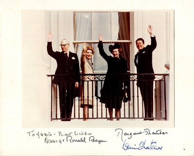 Lot 1687 - THATCHER & REAGAN