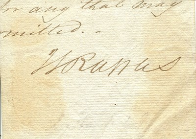 Lot 1694 - RAFFLES STAMFORD: (1781-1826)