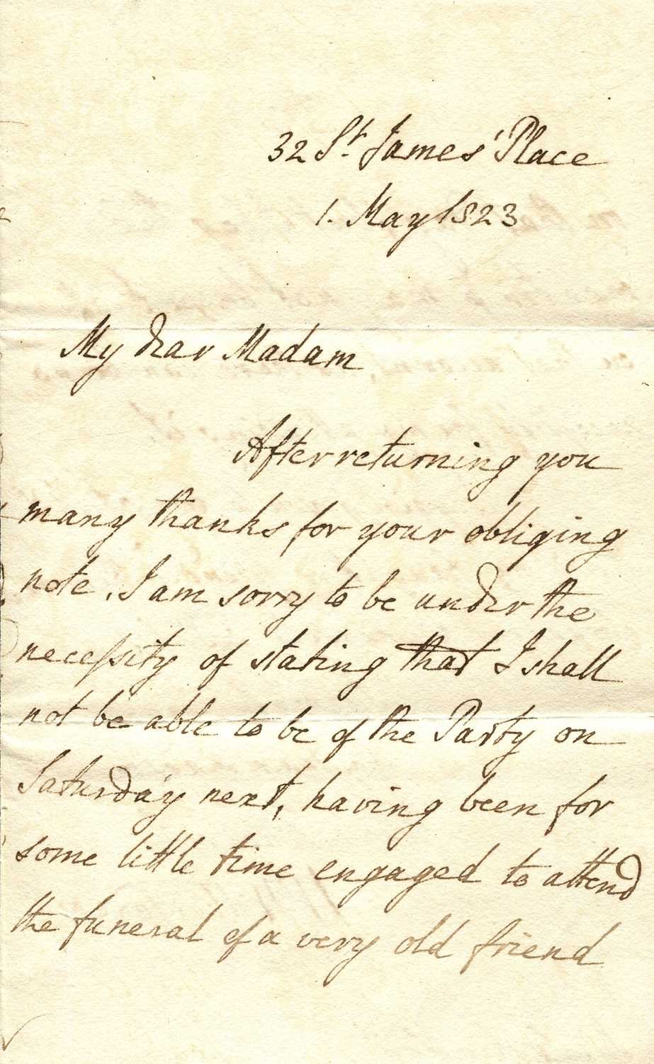 Lot 1691 - WILBERFORCE WILLIAM: (1759-1833)