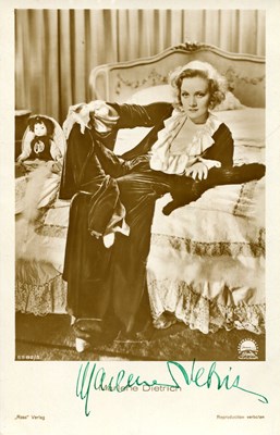 Lot 162 - DIETRICH MARLENE: (1901-1992)