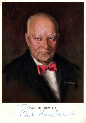 Lot 793 - HINDEMITH PAUL: (1895-1963)