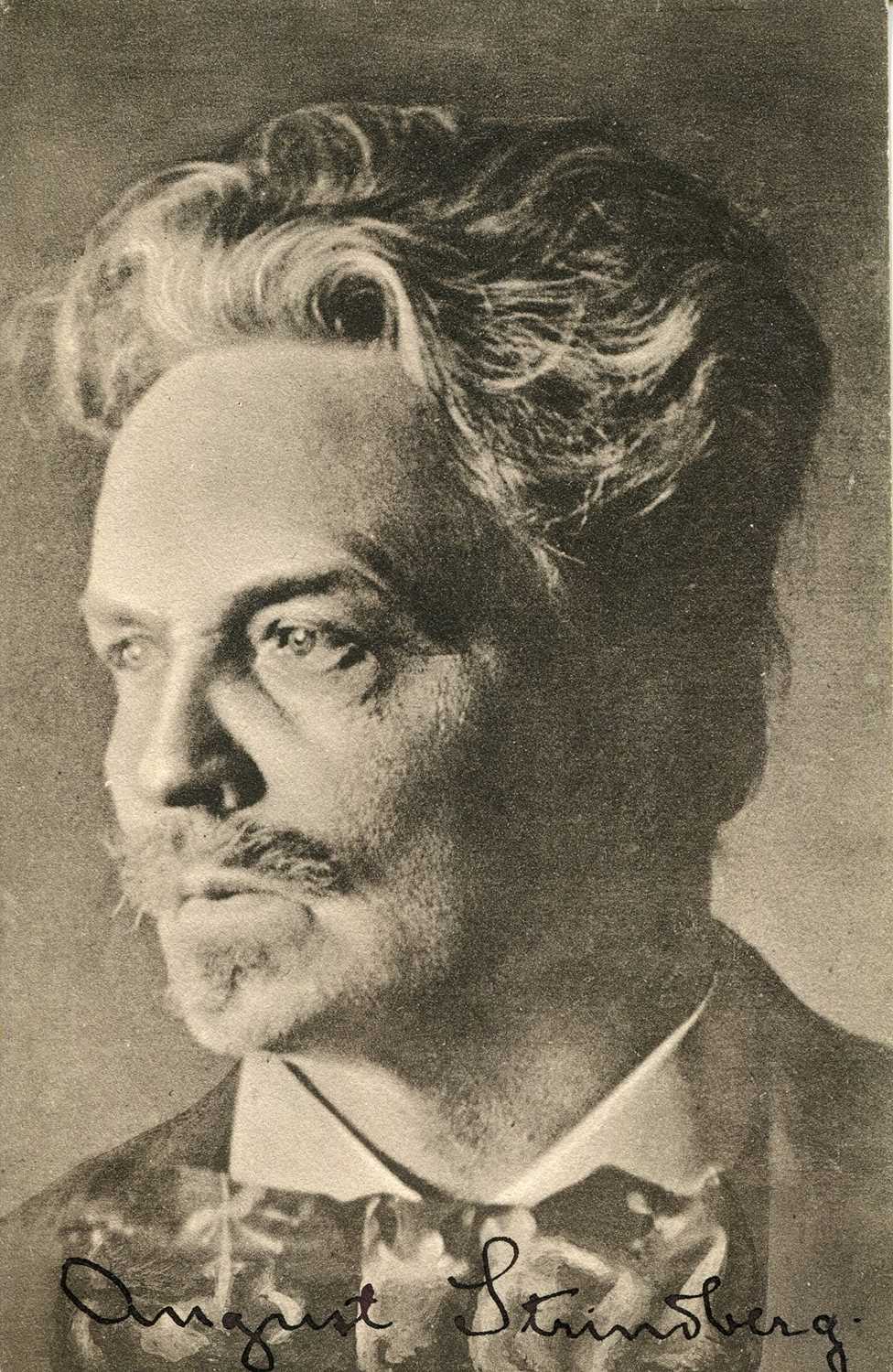 Lot 1095 - STRINDBERG AUGUST: (1849-1912)