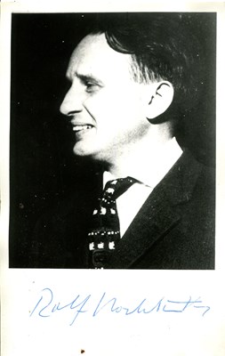 Lot 886 - HOCHHUTH ROLF: (1931-2020)