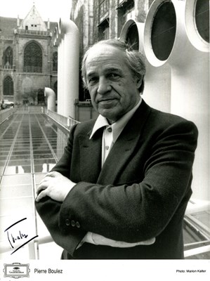Lot 774 - BOULEZ PIERRE: (1925-2016)