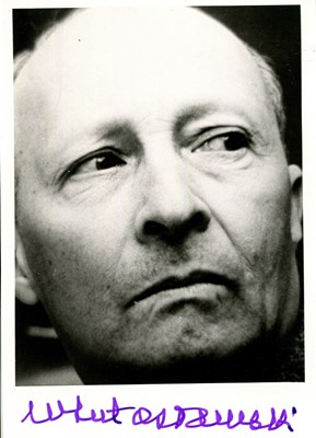 Lot 807 - LUTOSLAWSKI WITOLD: (1913-1994)