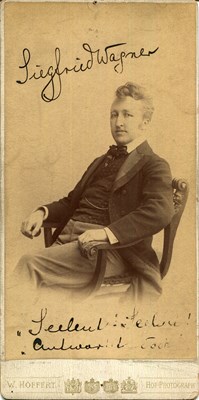 Lot 786 - WAGNER SIEGFRIED: (1869-1930)