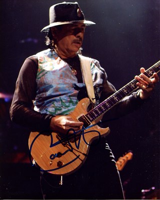 Lot 504 - SANTANA CARLOS: (1947- )