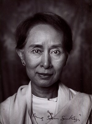 Lot 1190 - AUNG SAN SUU KYI: (1945- )