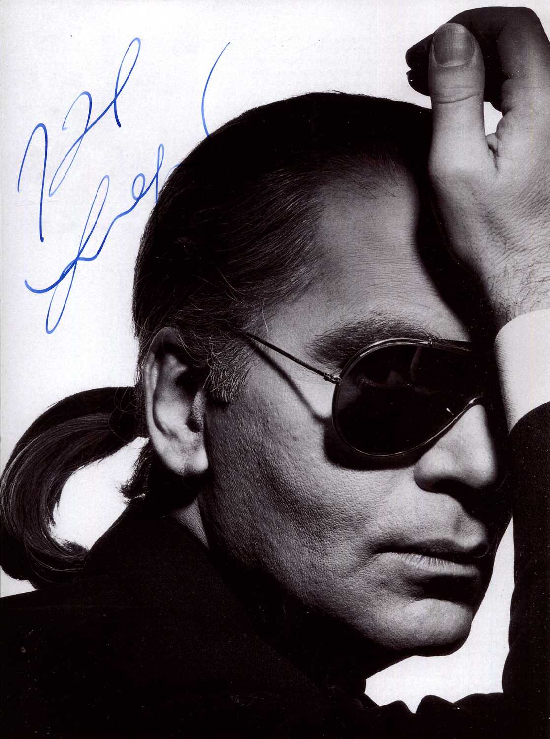 Lot 1324 - LAGERFELD KARL: (1933-2019)