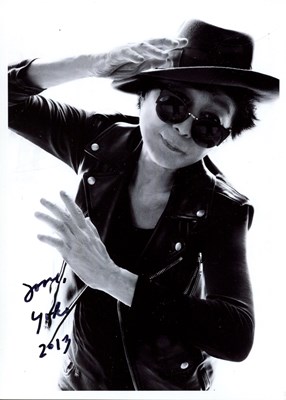 Lot 492 - ONO YOKO: (1933- )