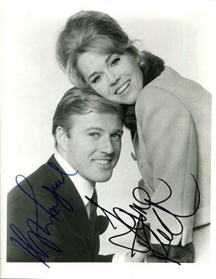 Lot 263 - REDFORD ROBERT & FONDA JANE