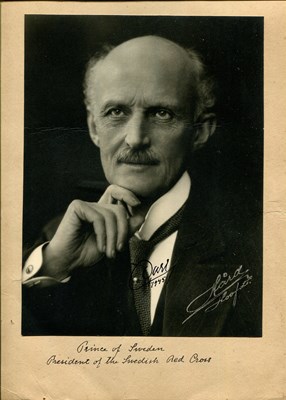 Lot 1601 - PRINCE CARL OF SWEDEN, DUKE OF VASTERGOTLAND: (1861-1951)