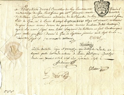 Lot 1054 - VOLTAIRE: (1694-1778)