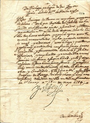 Lot 1548 - [PHILIP II]: (1527-1598)