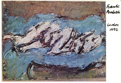 Lot 995 - AUERBACH FRANK: (1931-2024)