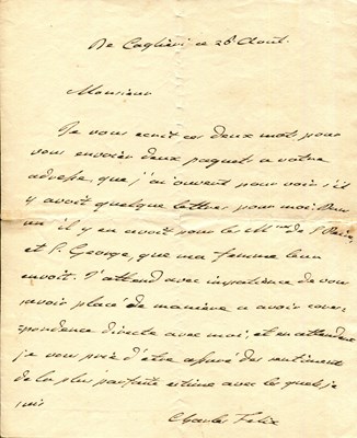 Lot 1578 - CHARLES FELIX: (1765-1831)