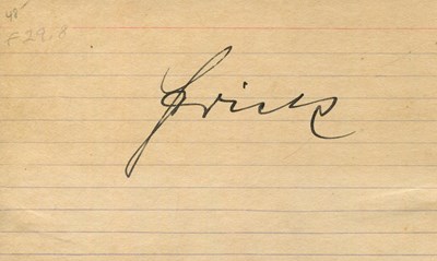 Lot 1490 - FRICK WILHELM: (1877-1946)