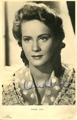 Lot 309 - VALLI ALIDA: (1921-2006)