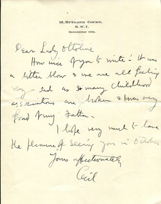 Lot 1040 - BEATON CECIL: (1904-1980)