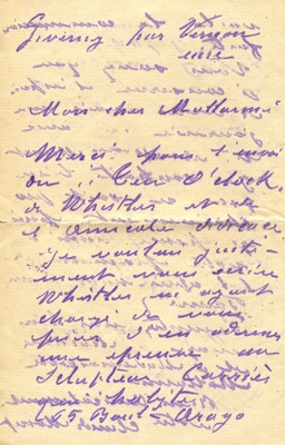 Lot 939 - MONET CLAUDE: (1840-1926)