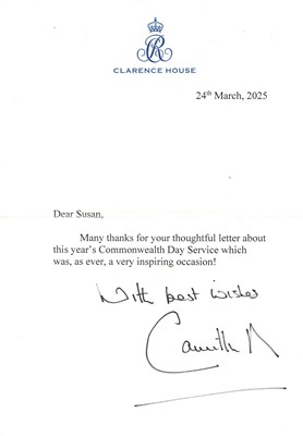 Lot 1626 - CAMILLA, QUEEN CONSORT: (1947- )