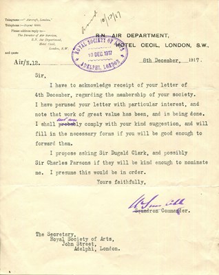 Lot 1399 - FORBES-SEMPILL WILLIAM: (1893-1965)