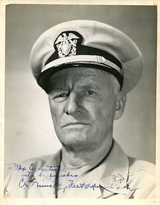 Lot 1440 - NIMITZ CHESTER W.: (1885-1966)