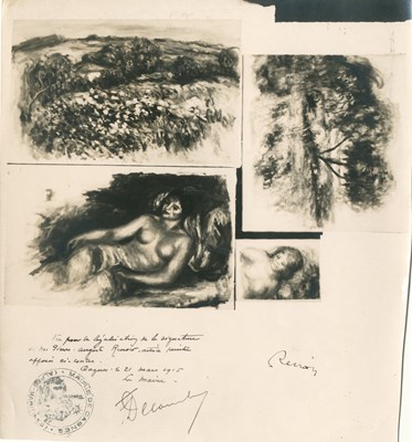 Lot 930 - RENOIR PIERRE-AUGUSTE: (1841-1919)