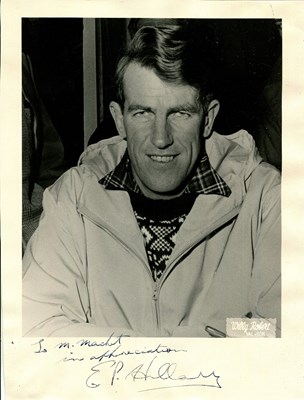 Lot 1387 - HILLARY EDMUND: (1919-2008)