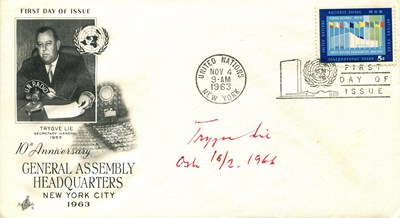 Lot 1734 - UNITED NATIONS: (x2)