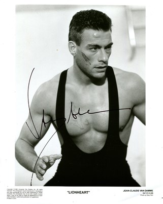 Lot 200 - VAN DAMME JEAN-CLAUDE: (1960- )