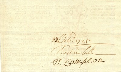 Lot 1690 - COMPTON SPENCER: (1673-1743)