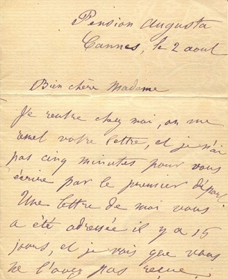 Lot 1076 - MAUPASSANT GUY DE: (1850-1893)