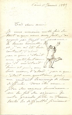 Lot 1027 - BARTHOLDI FREDERIC AUGUSTE: (1834-1904)