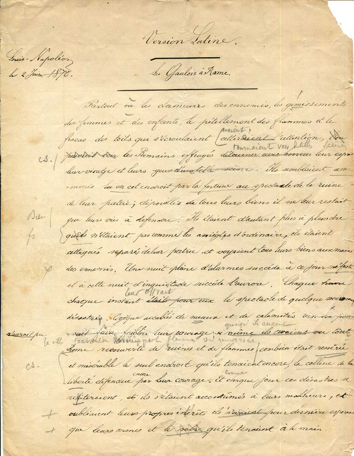 Lot 1570 - NAPOLEON IV: (1856-1879)