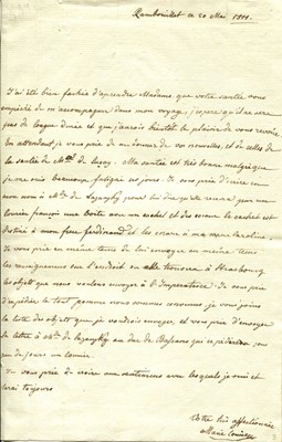 Lot 1566 - MARIE LOUISE DUCHESS OF PARMA: (1791-1847)