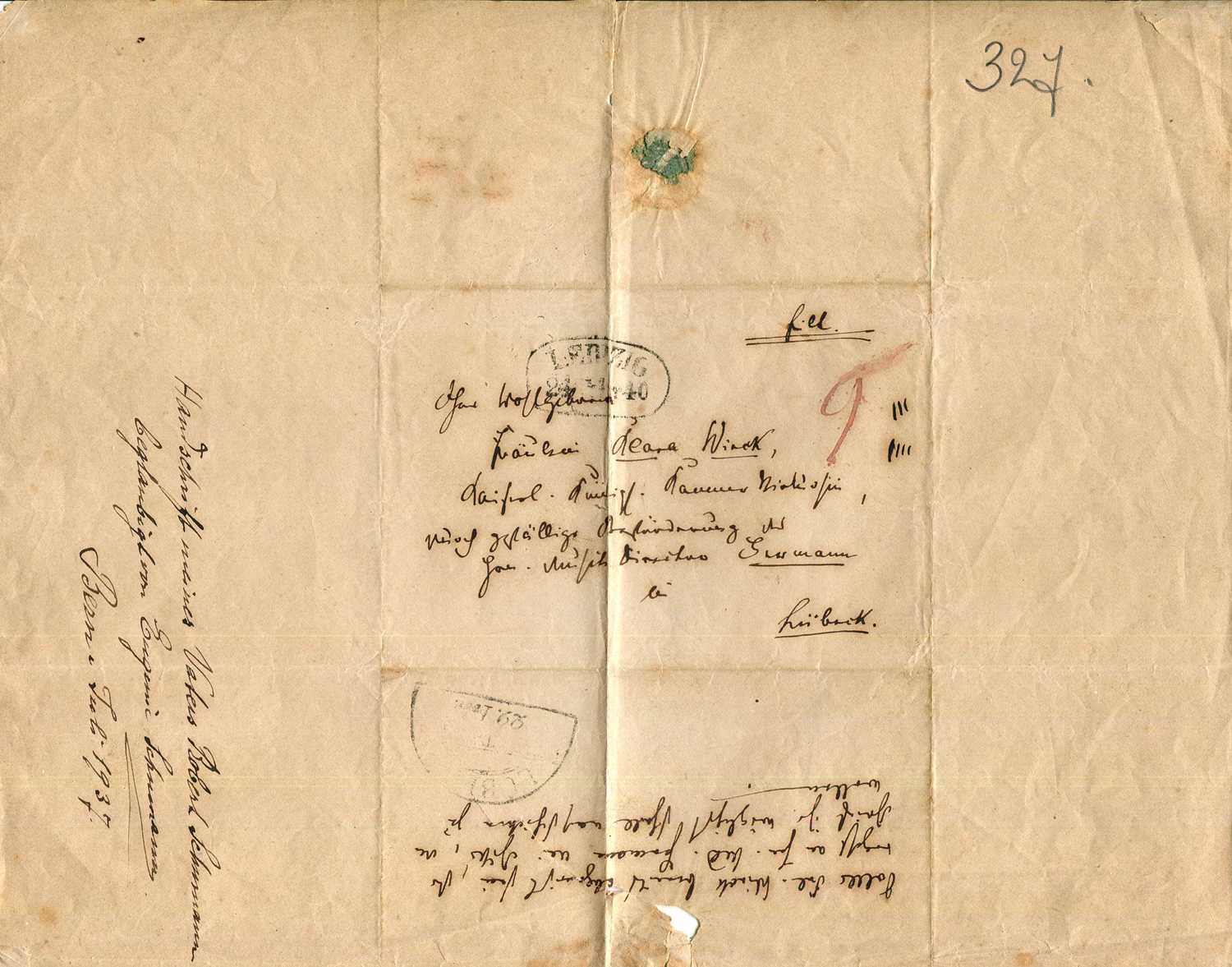 Lot 581 - SCHUMANN ROBERT: (1810-1856)