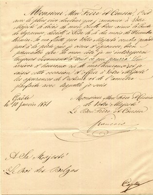 Lot 1579 - FRANCIS II: (1836-1894)