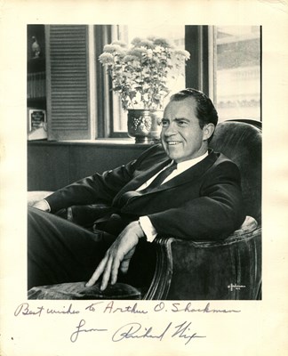 Lot 1706 - NIXON RICHARD: (1913-1994)