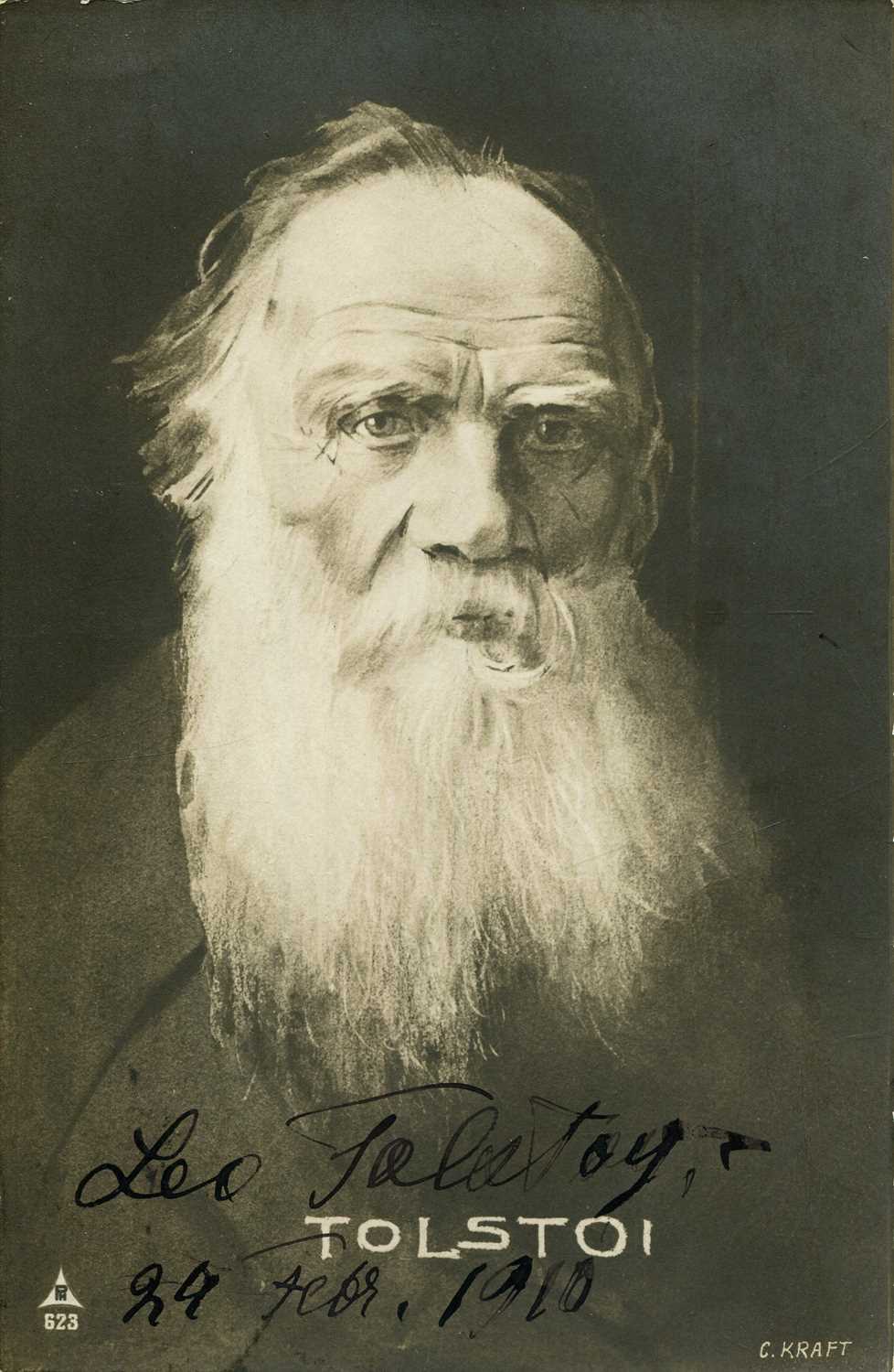 Lot 1098 - TOLSTOY LEO: (1828-1910)