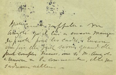 Lot 927 - CASSATT MARY: (1844-1926)