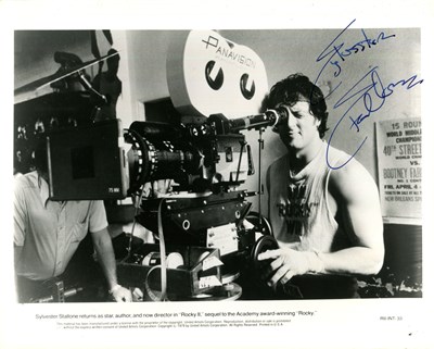 Lot 445 - STALLONE SYLVESTER: (1946- )